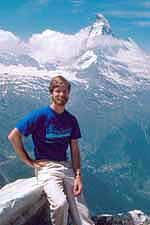 Jon Holmquist at the Matterhorn