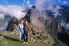 Ann and Jon Holmquist at Machu Picchu