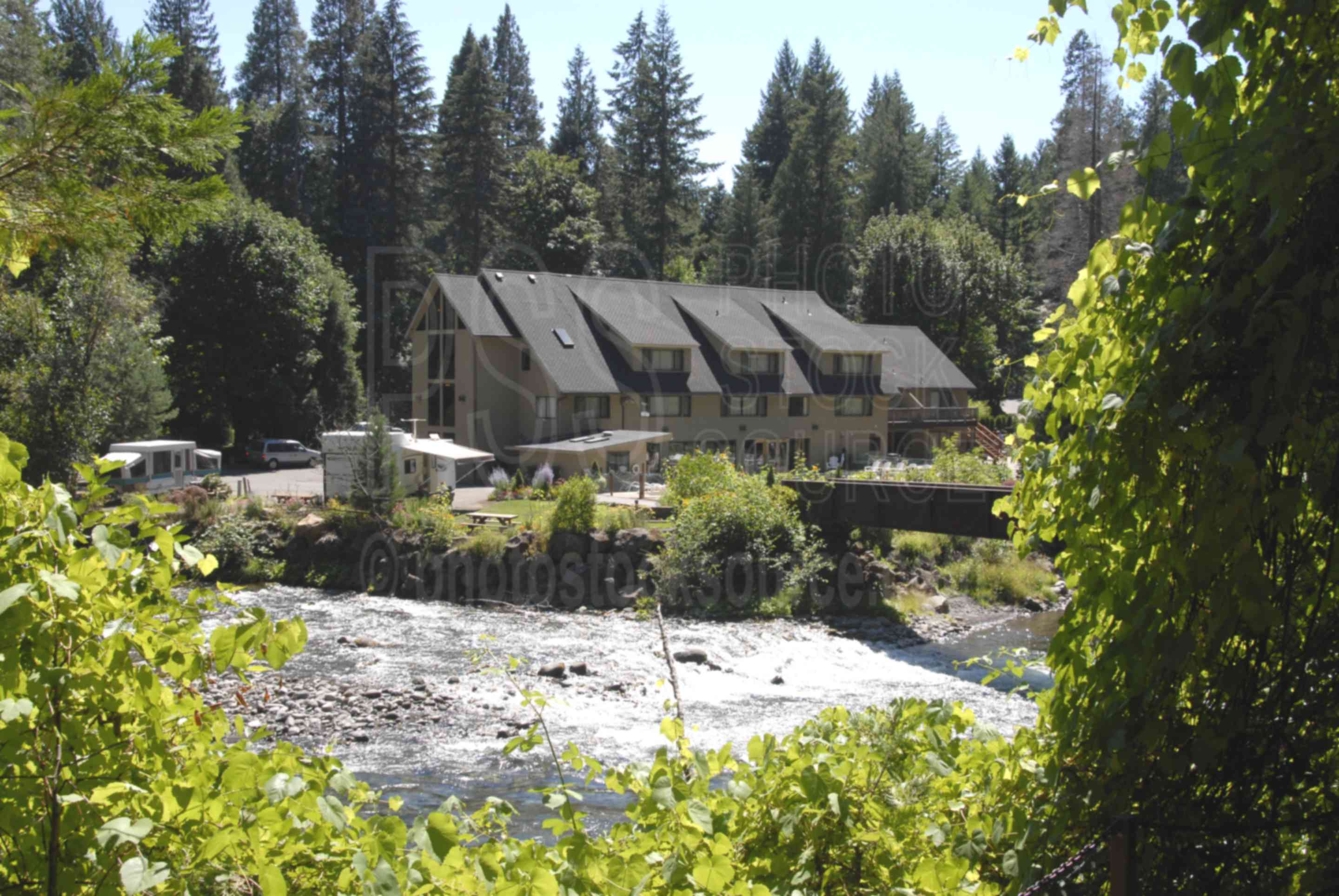 Photo of Belknap Hot Springs by Photo Stock Source resort, McKenzie