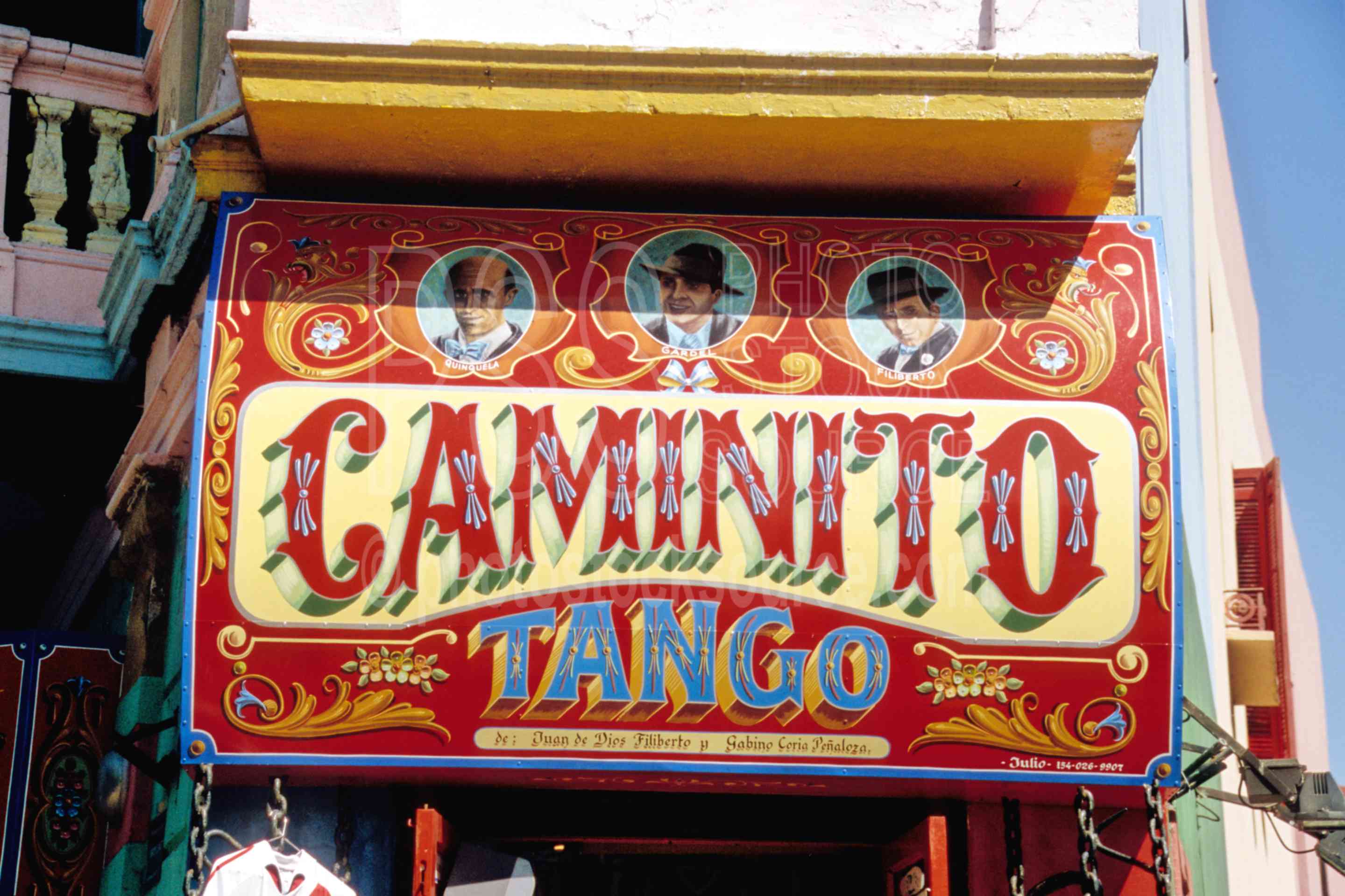 Caminito,tango,arts