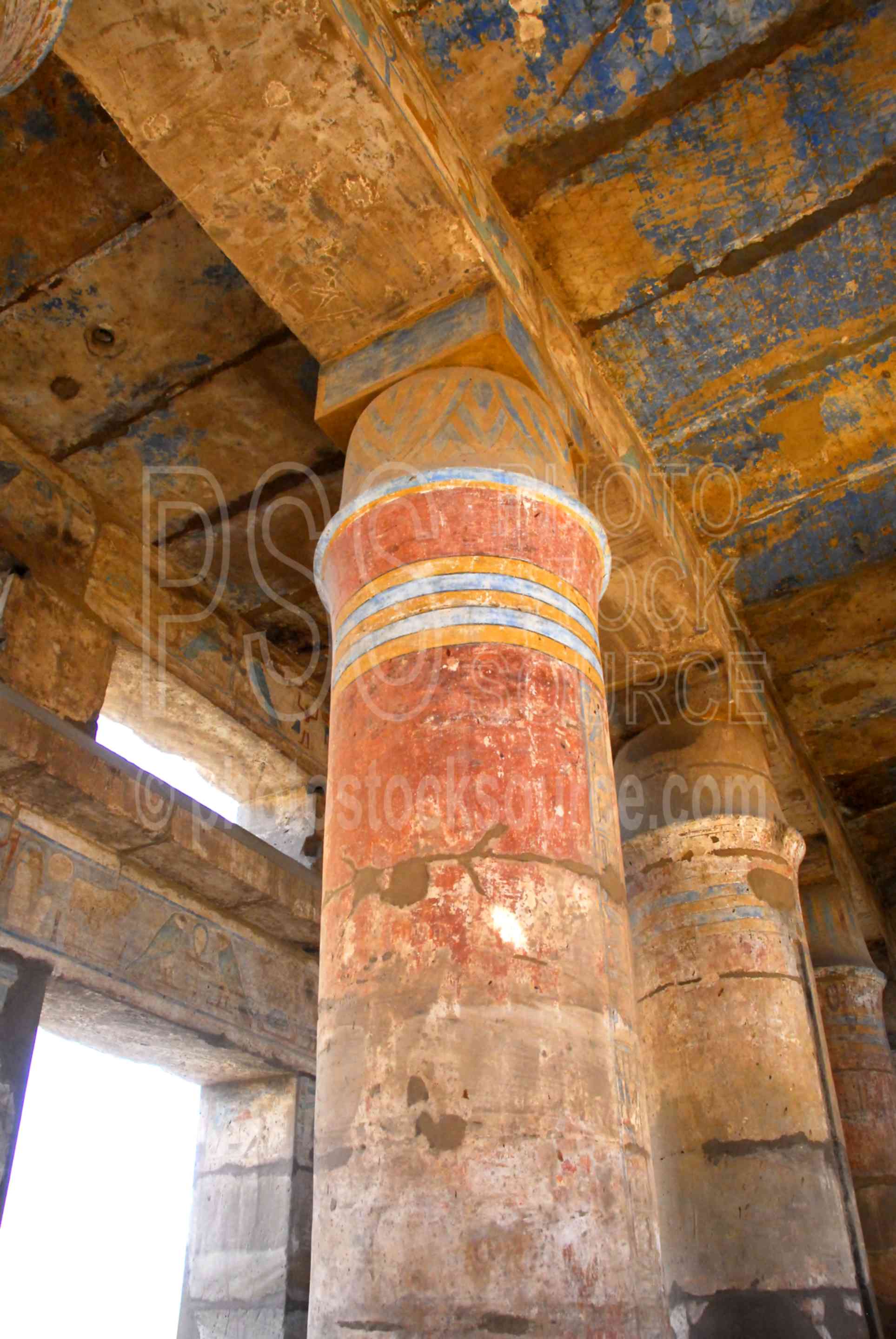 Festival Hall,temple,temple of amun,columns,color,painting,architecture,temples