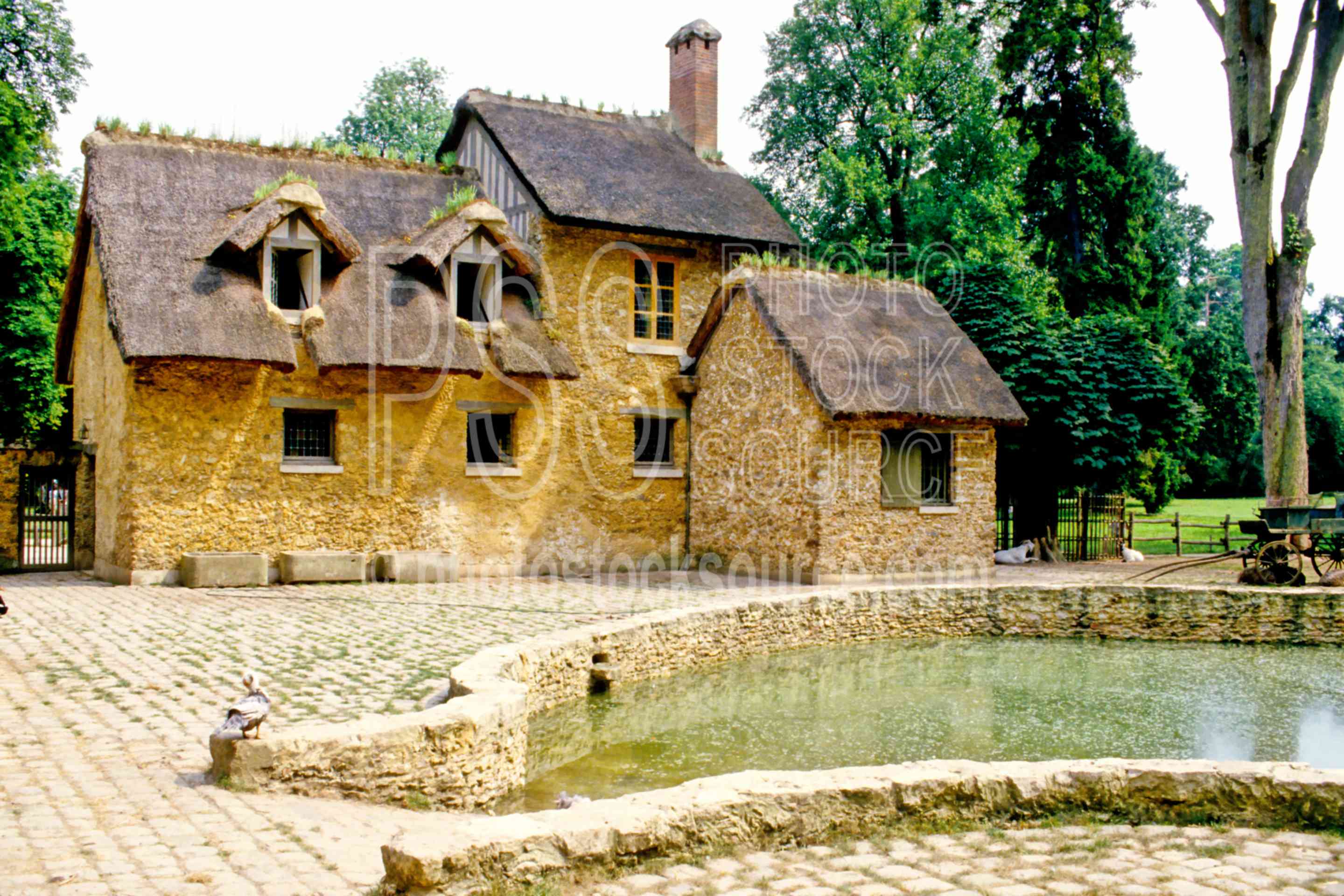 Photo of Marie Farm by Photo Stock Source building, Versailles, France, europe