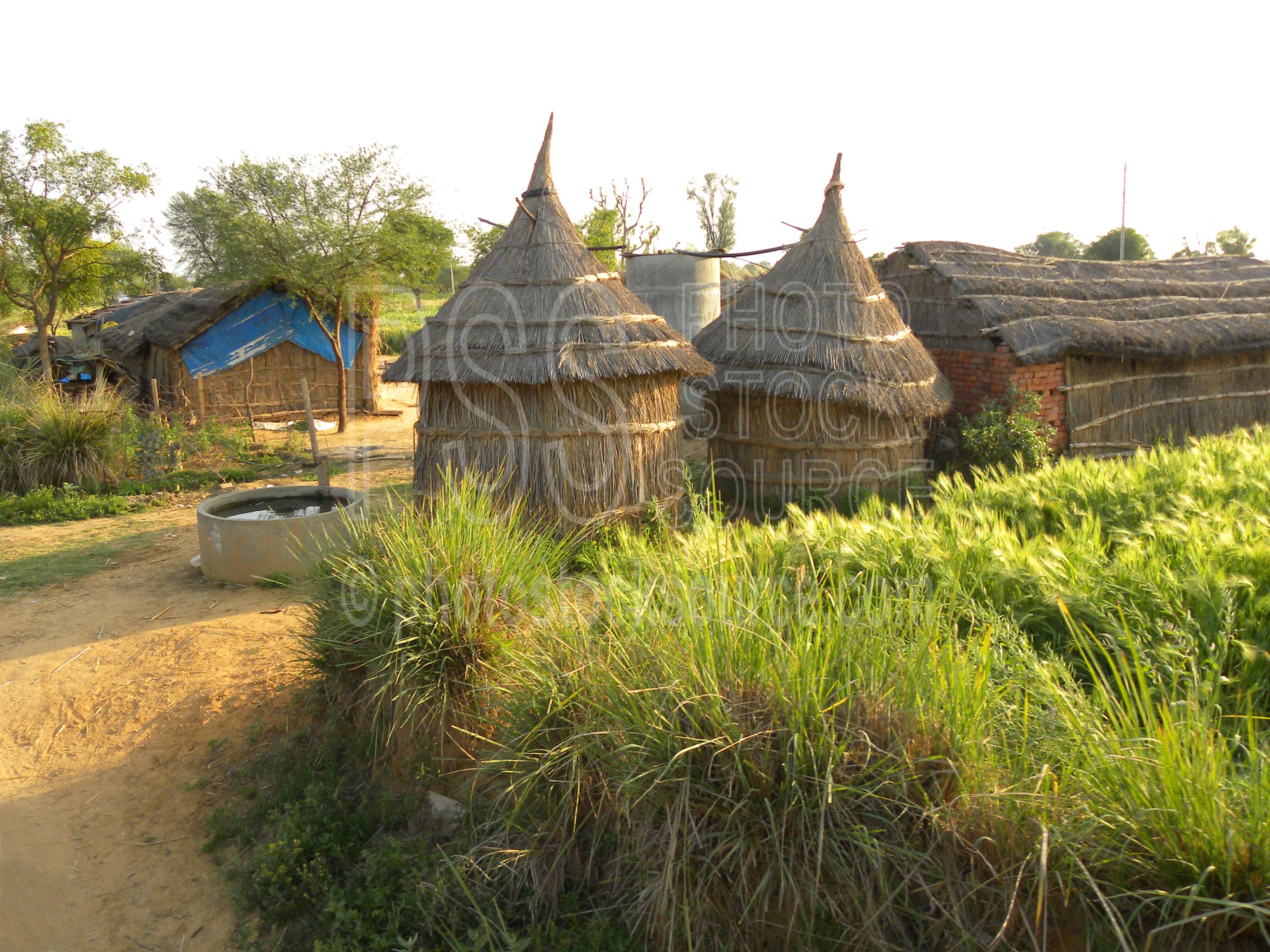 Rural Round Huts,village,house,hut,round,dwelling