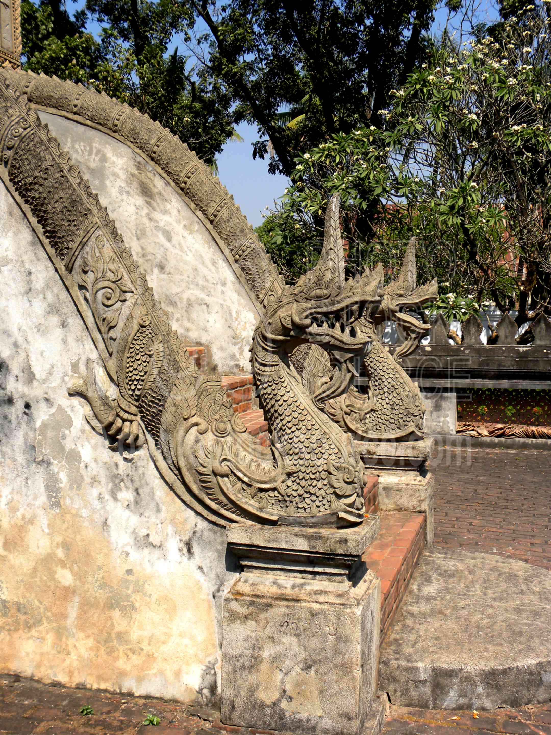 Haw Pha Kaew Naga Staircase,temple,buddhist,religious,museum,buddha,ho phra keo,stairs,naga,serpent,viang chan,haw pha kaeo