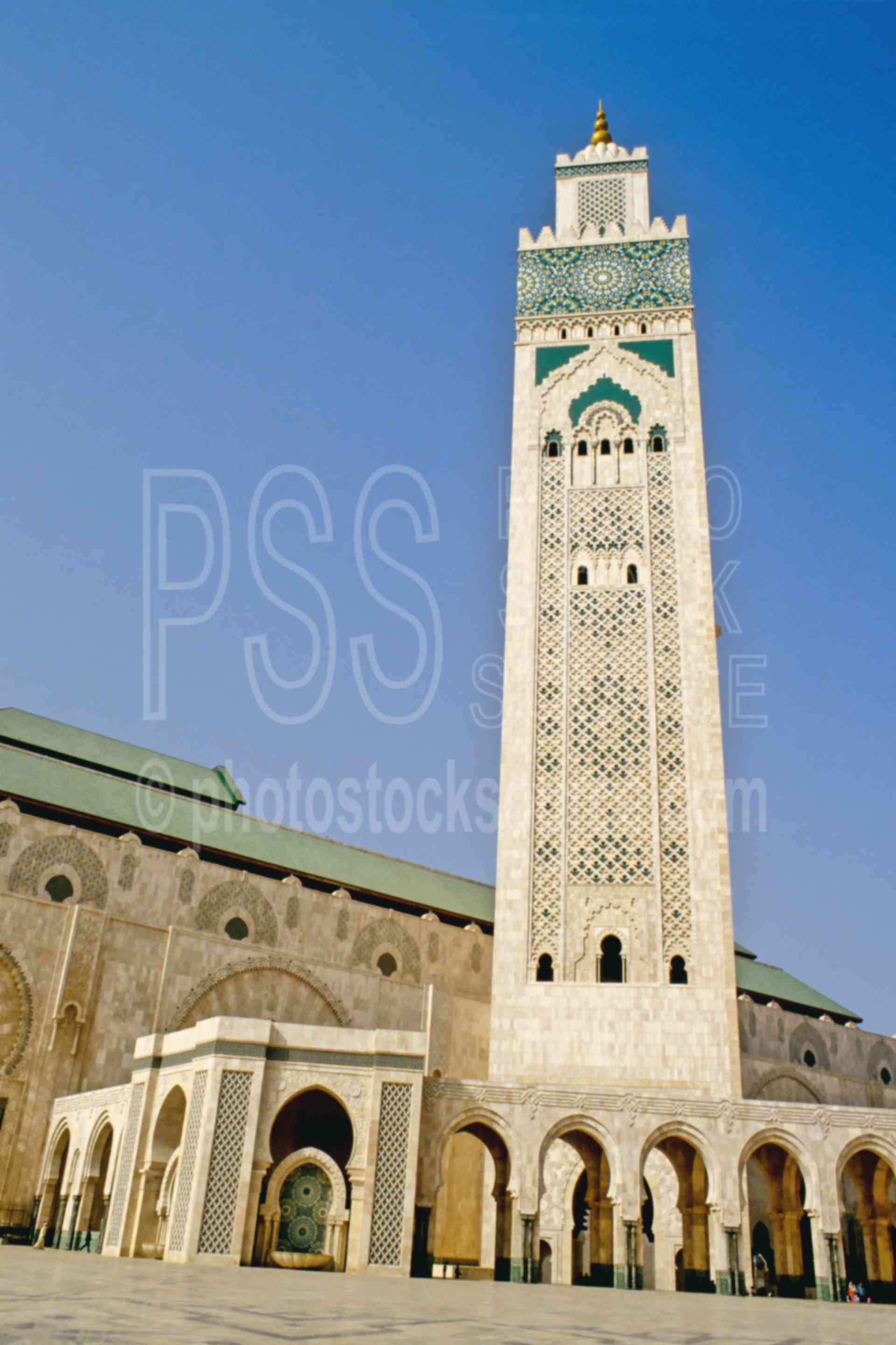 King Hussein II Mosque,arch,architecture,mosque,morocco mosques