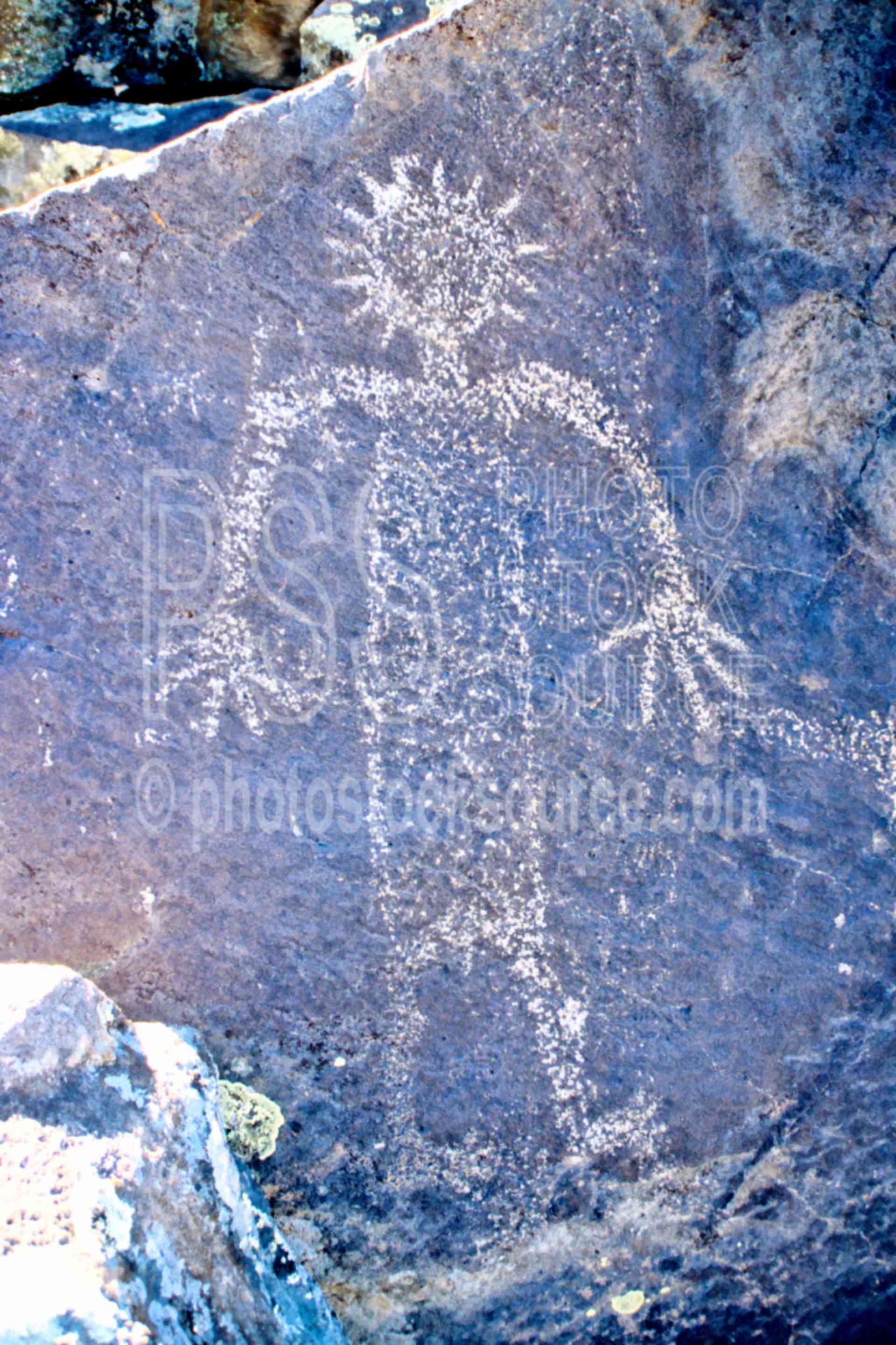 Star Man Petroglyph,petroglyph,rock art,star man,usas,native american