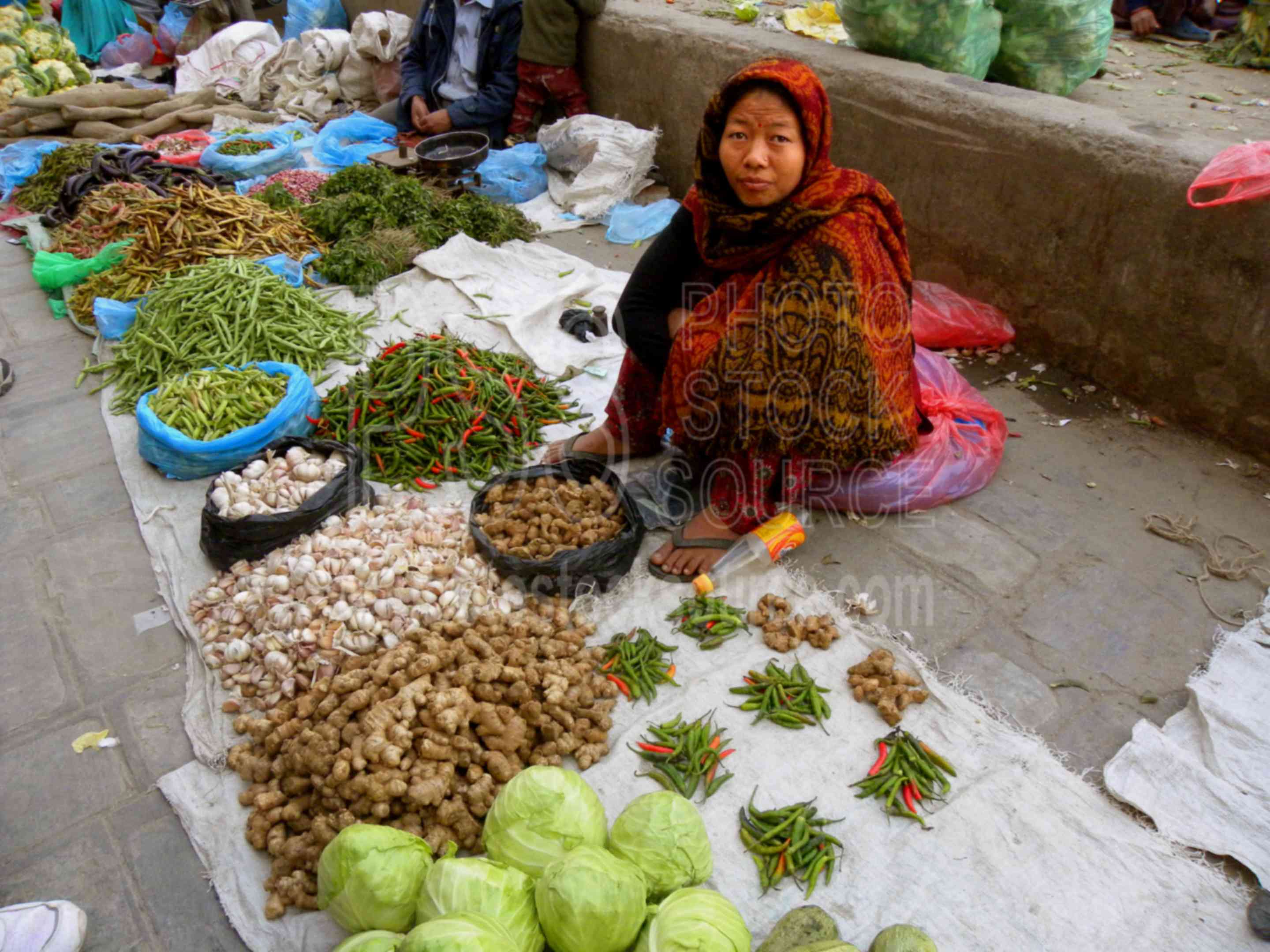 Woman Selling Vegetables,vendor,market,vegetables,sell,selling