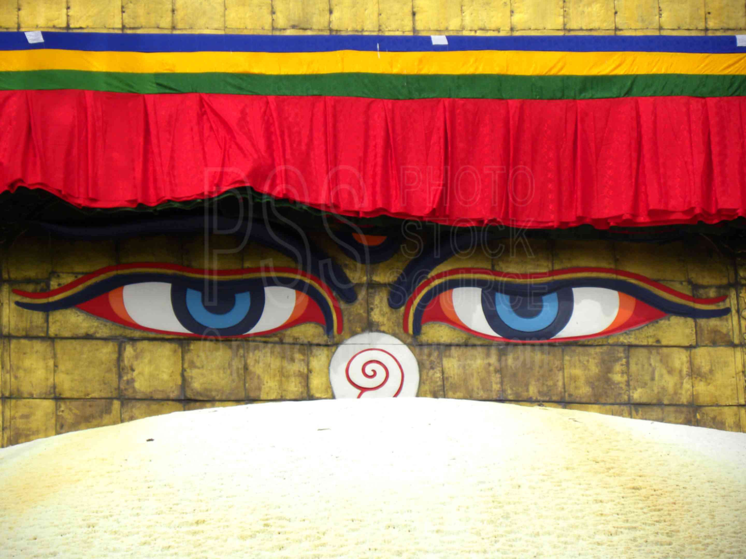 Photo of Boudhanath Stupa Buddha Eyes by Photo Stock Source temple
