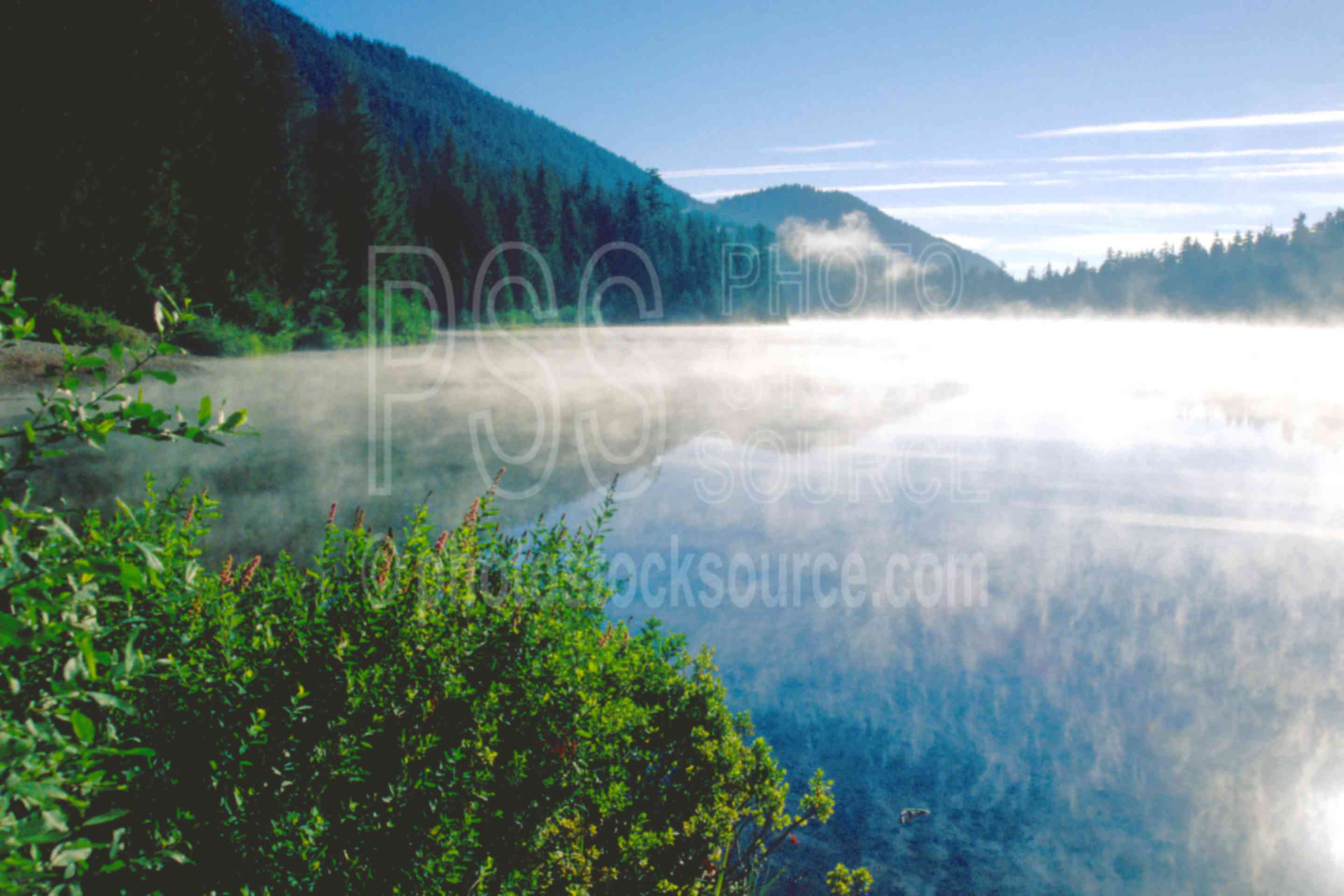 Elk Lake Mist,morning,mist,usas,elks,lakes rivers