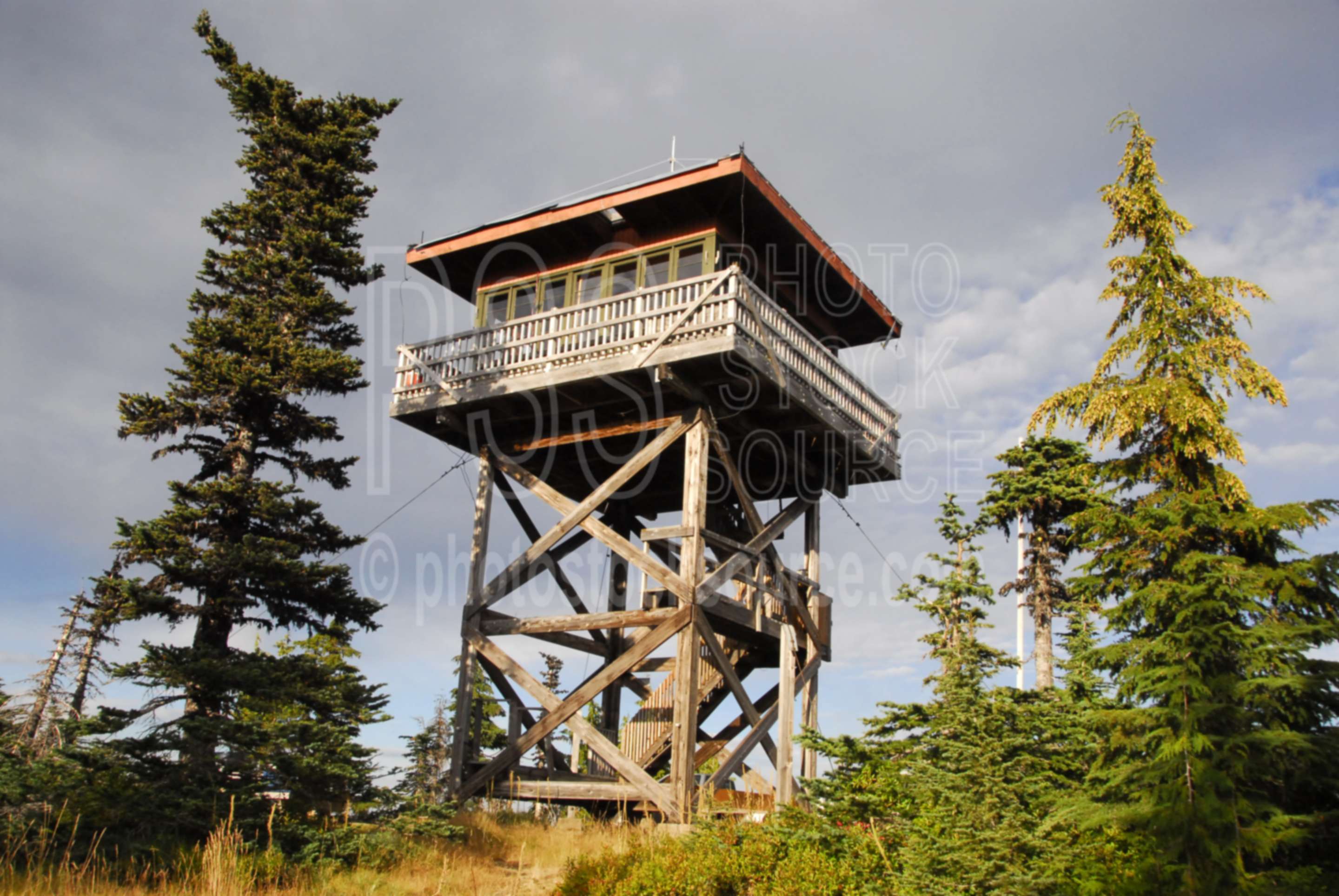 Photo of Indian Ridge Lookout by Photo Stock Source mountains, Indian Ridge, Oregon, USA