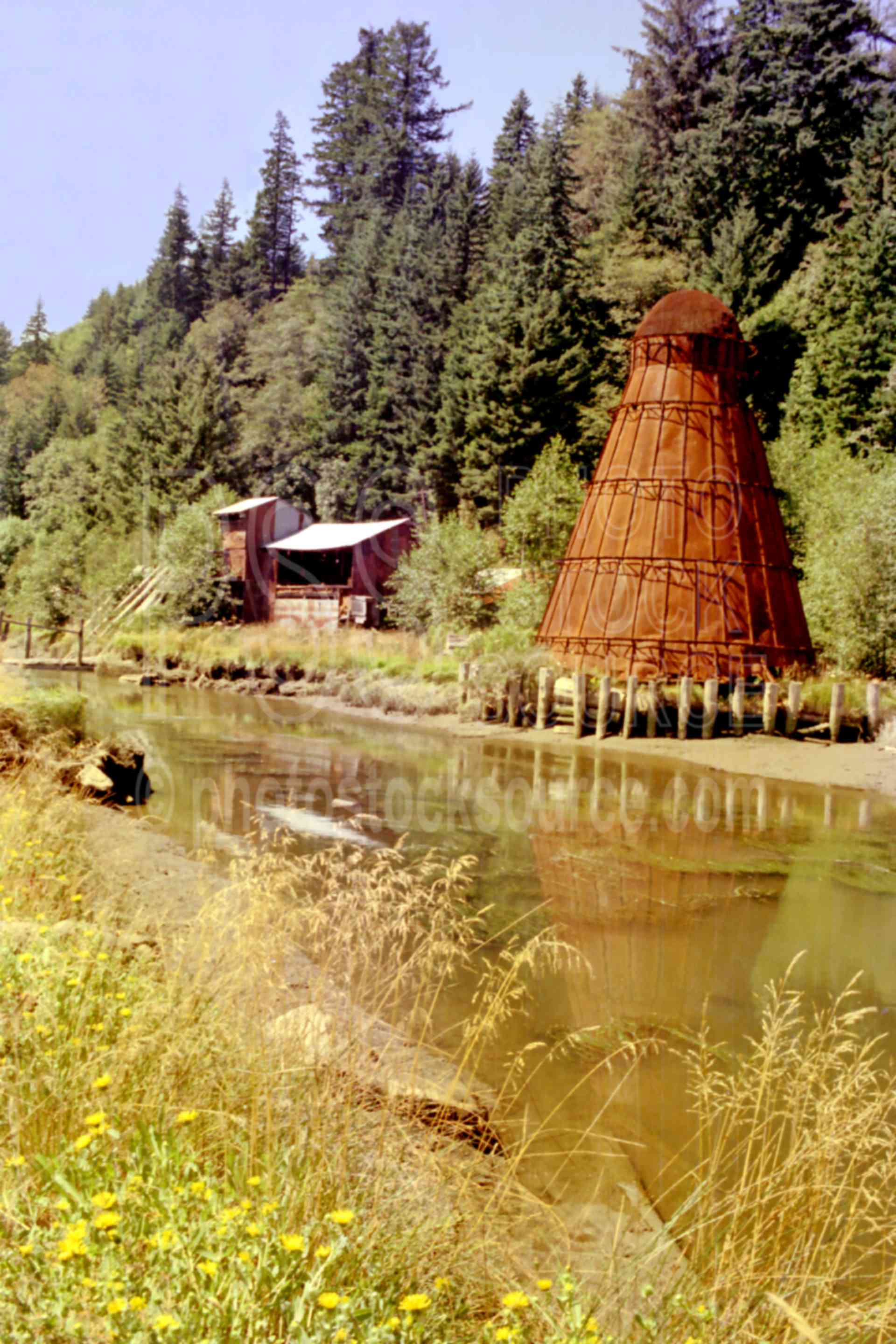 Photo of Wigwam Burner by Photo Stock Source antique, Cushman, Oregon