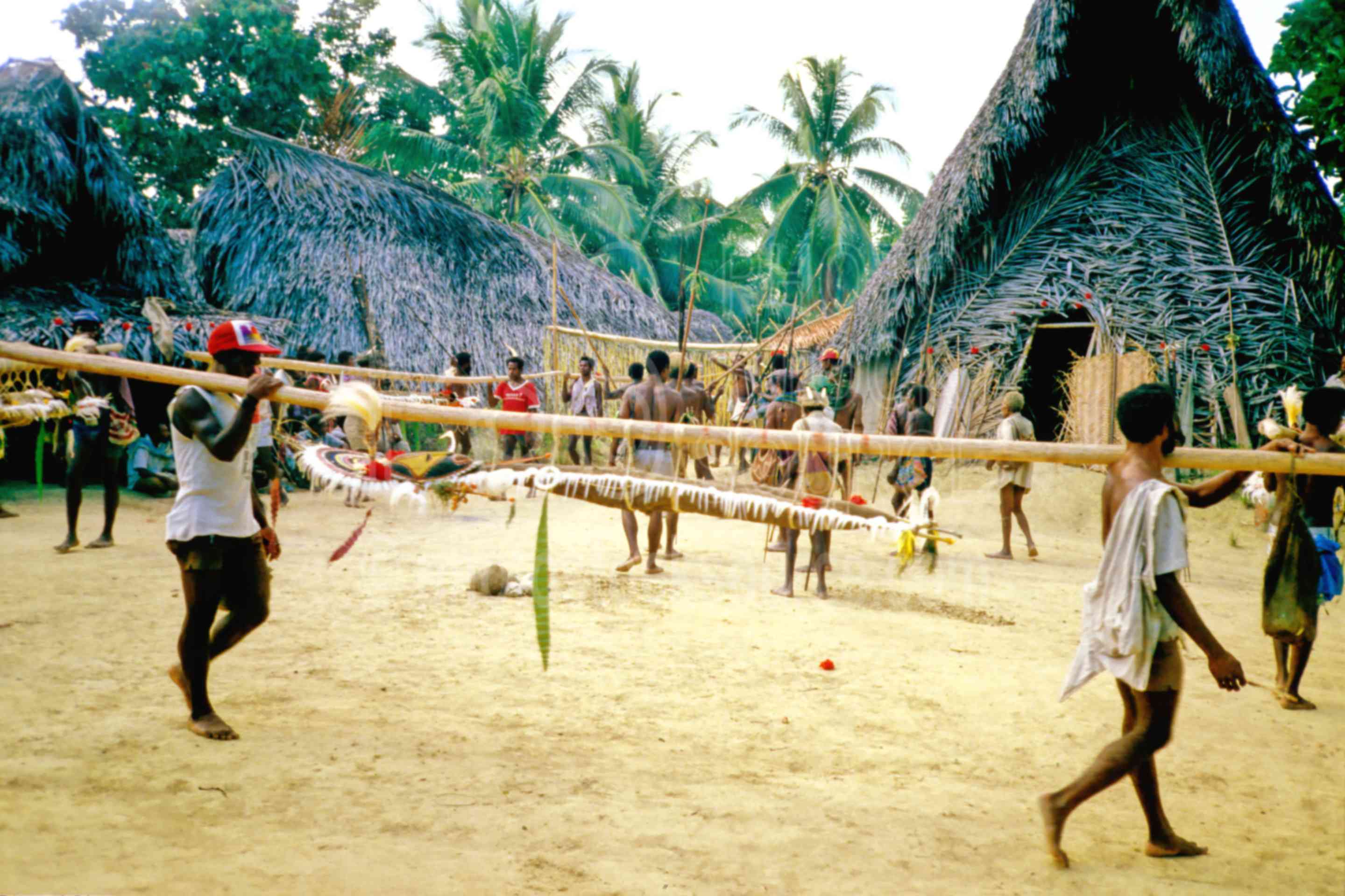 Photo of Yam Ceremony Dancers by Photo Stock Source people, Kalabu