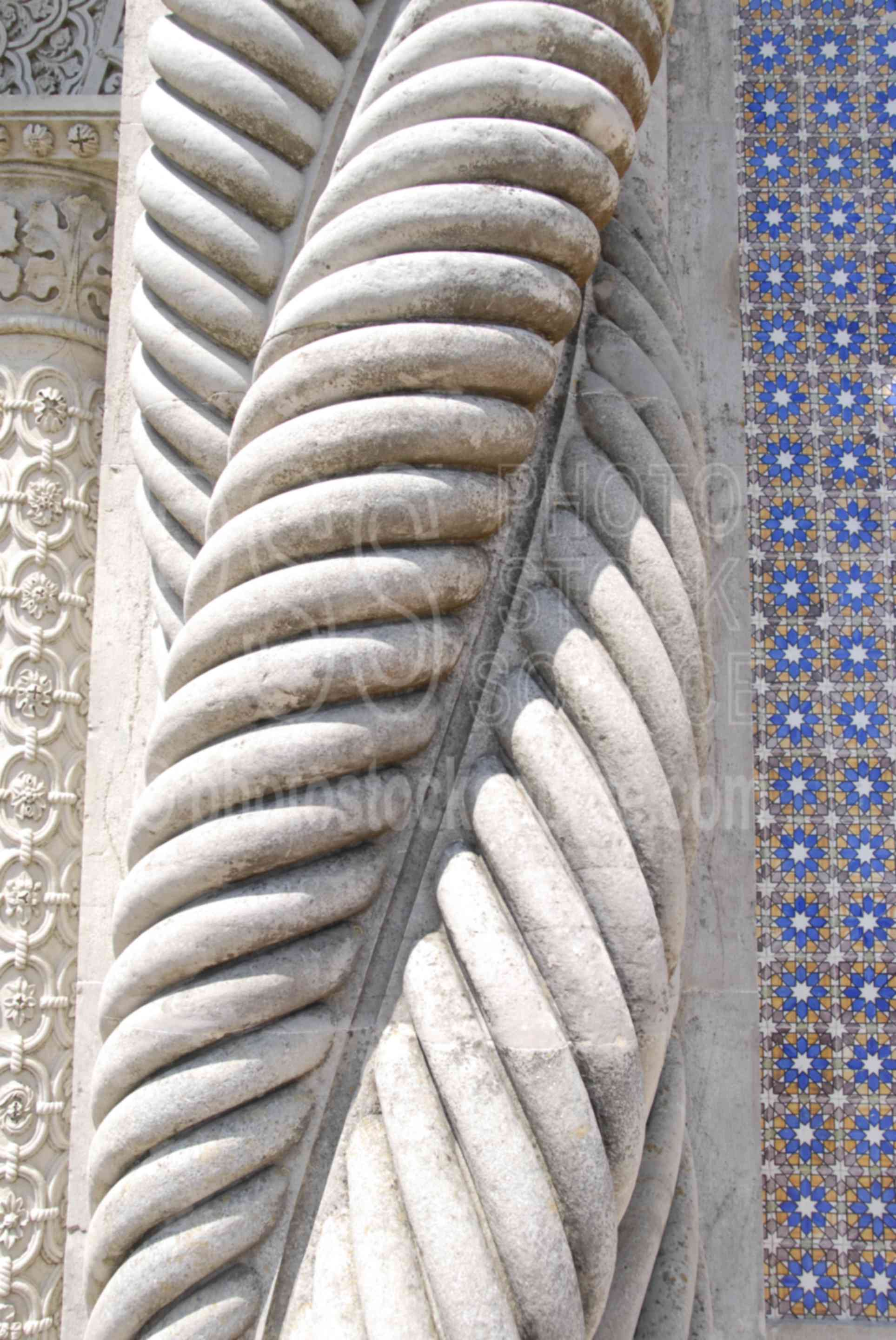 Stonework Detail,pena palace,stonework