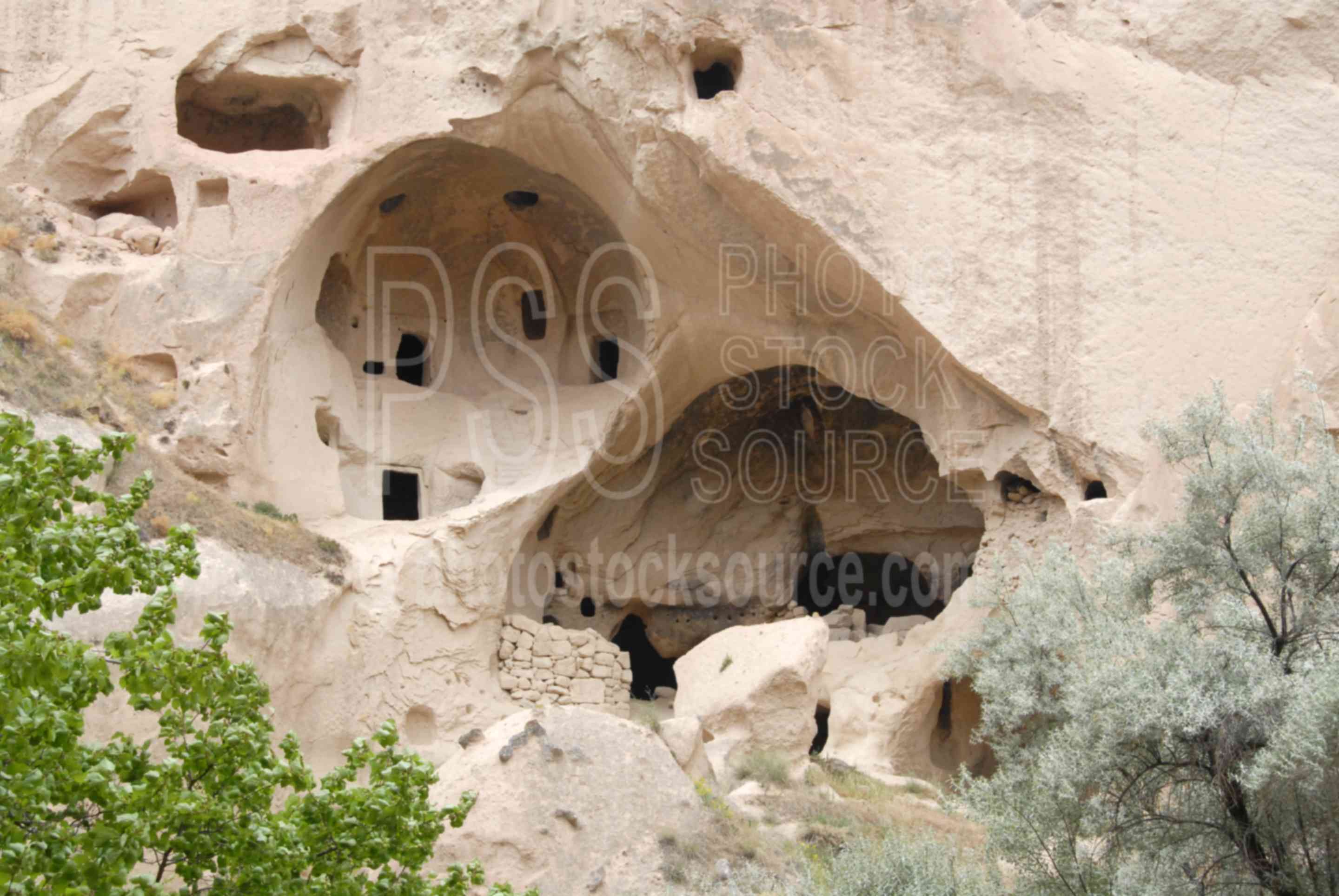 Cliff Monastery,stone,carved,monks