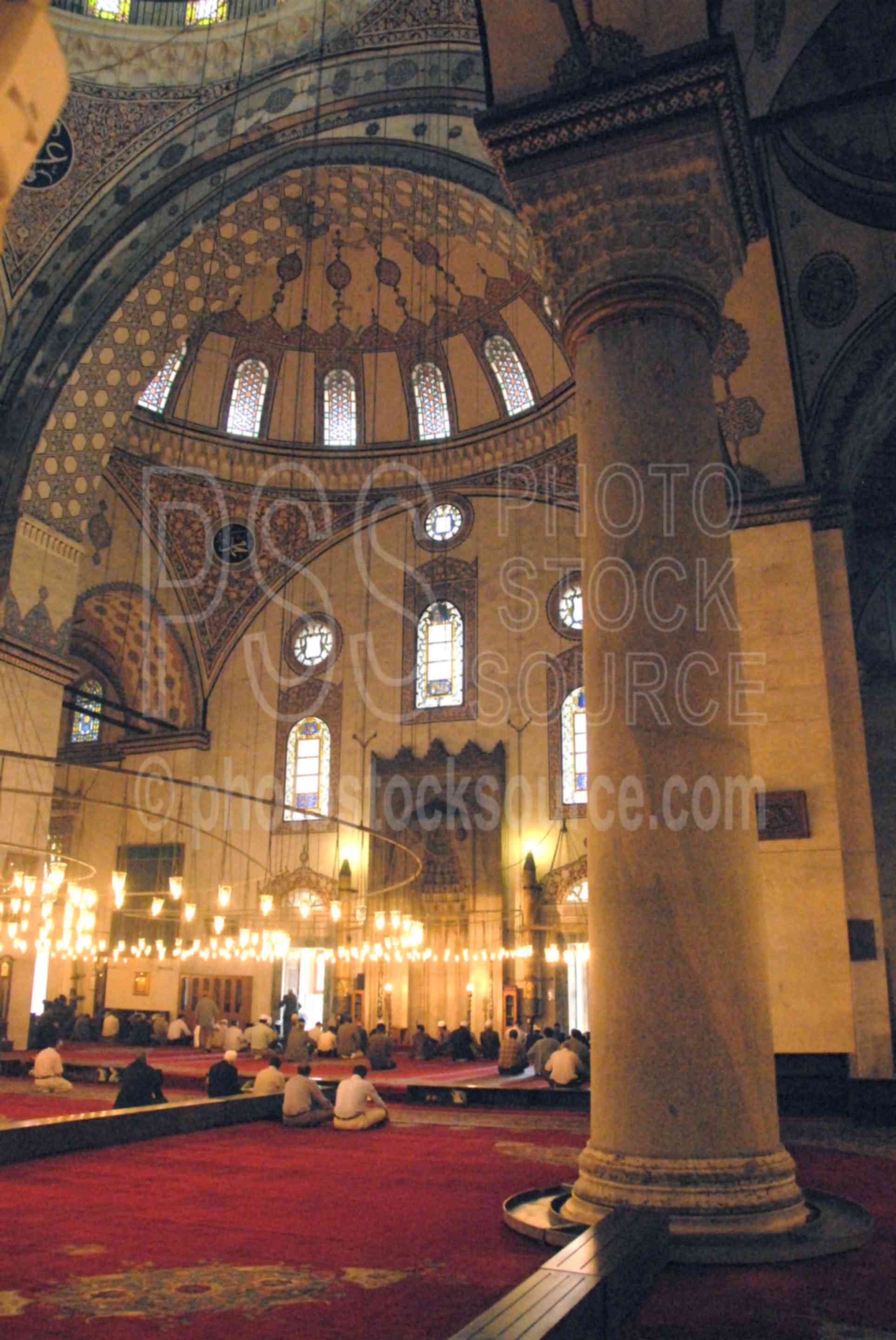 Beyazit Mosque Interior,interior,architecture