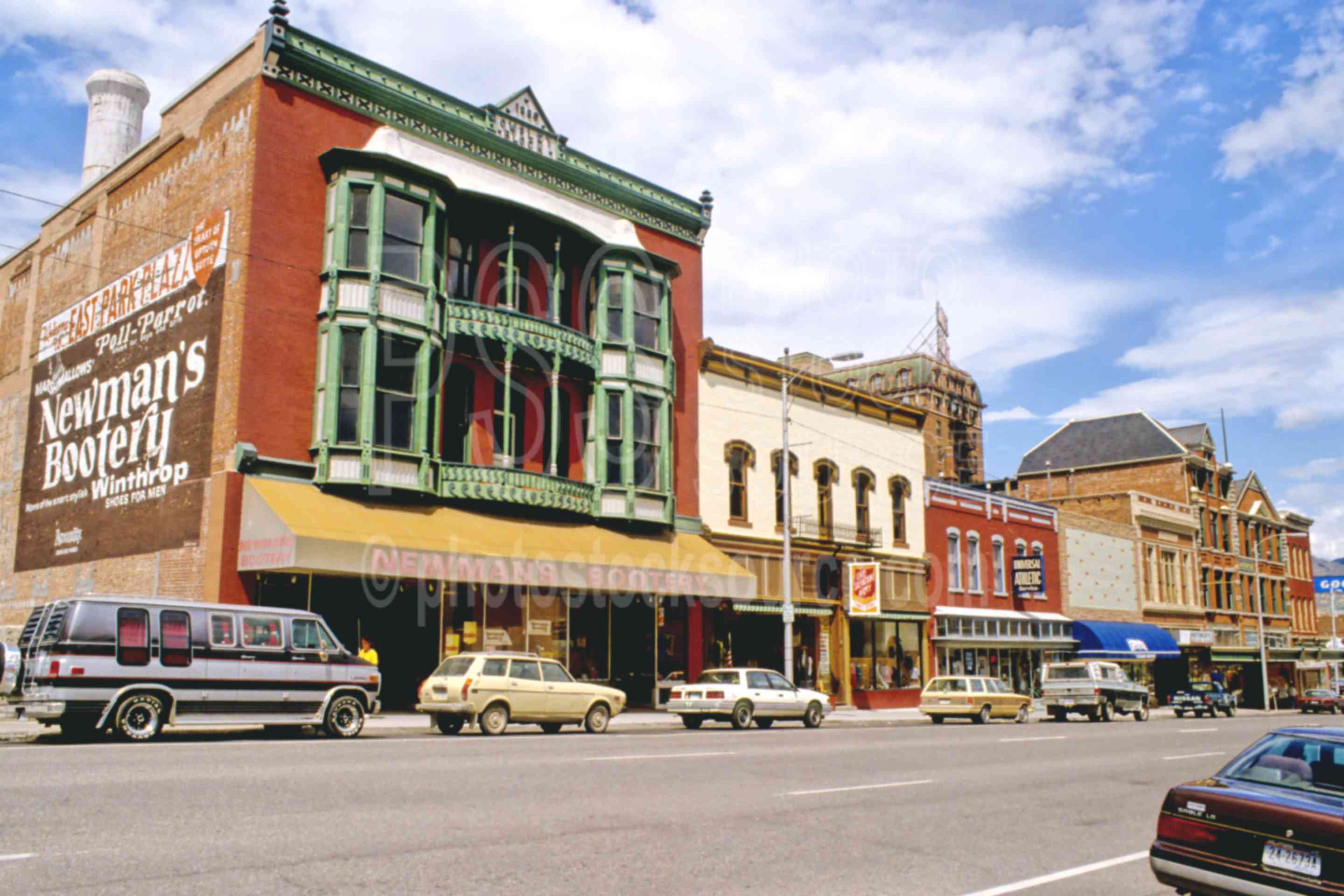Photo of Downtown Butte by Photo Stock Source city, Butte, Montana, USA